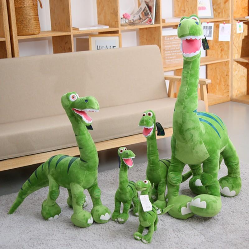 Picture of Dinosaur plush toy large doll sleeping pillow cute Ragdoll Boys Girls green Tyrannosaurus doll