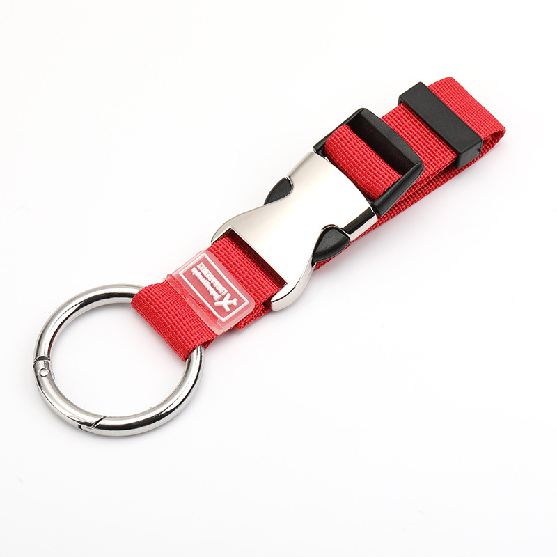 Picture of Luggage Buckle Safety Fixed Strap Backpack External Lanyard Packing Strap Suitcase Strap Metal Lanyard
