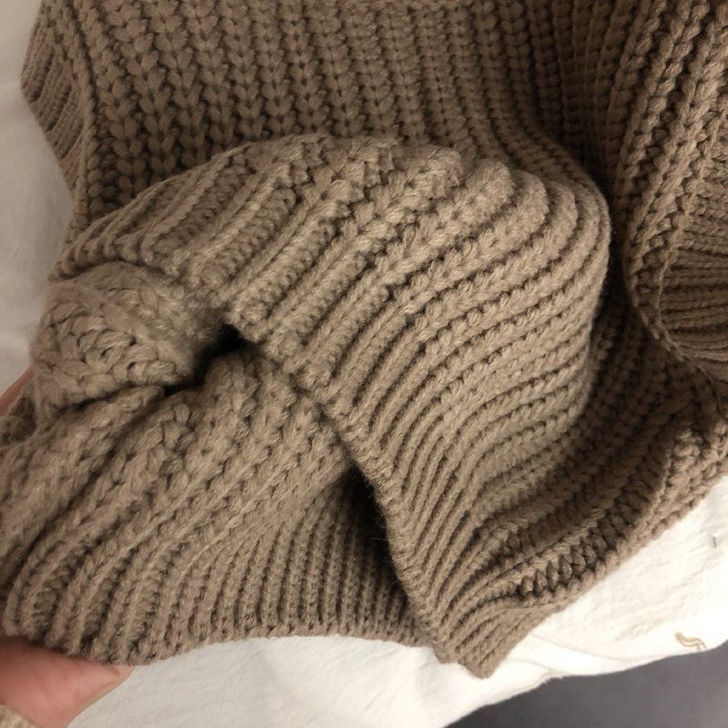 Picture of Artistic Mori South Korea children's thick stripe thickened wool vest pullover sweater boys and girls sleeveless vest fashion
