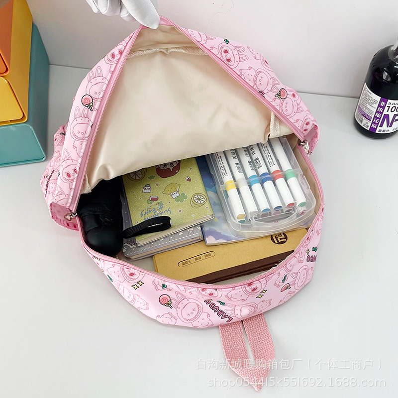 Picture of Foreign trade new cute printed cartoon rags for girls primary school students lightweight all-match backpack factory wholesale