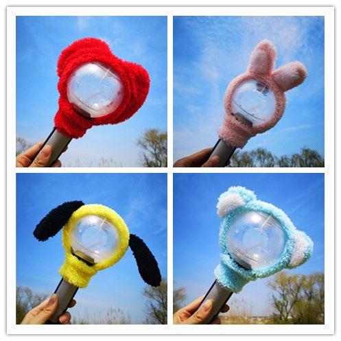 B bulletproof T concert S should aid lamp cover youth group hand lamp Ami stick plush protective cover lightstick