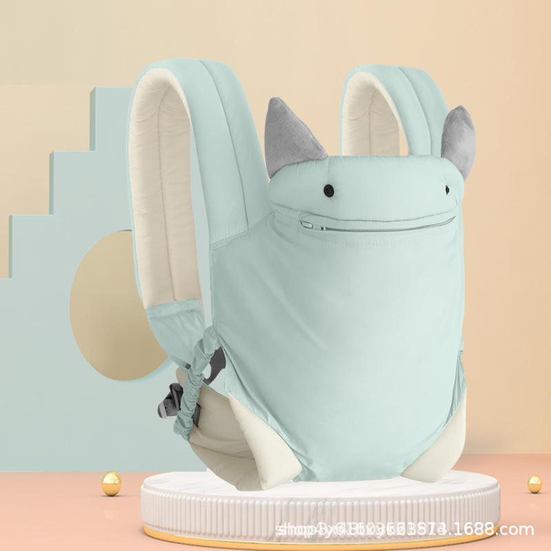 Picture of Baby sling for going out simple front and back dual-use front holding type baby back multi-function light four-season back doll artifact
