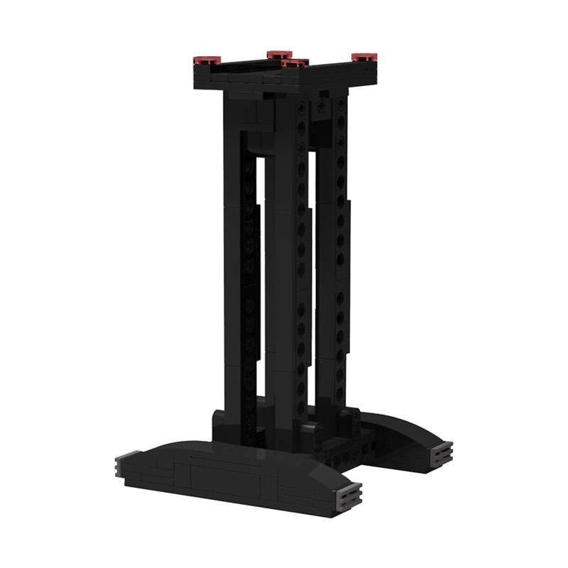 MOC Blocks Compatible with Lego Star Wars 75094 Empire Shuttle Base Stand 17299 Spaceship Toy
