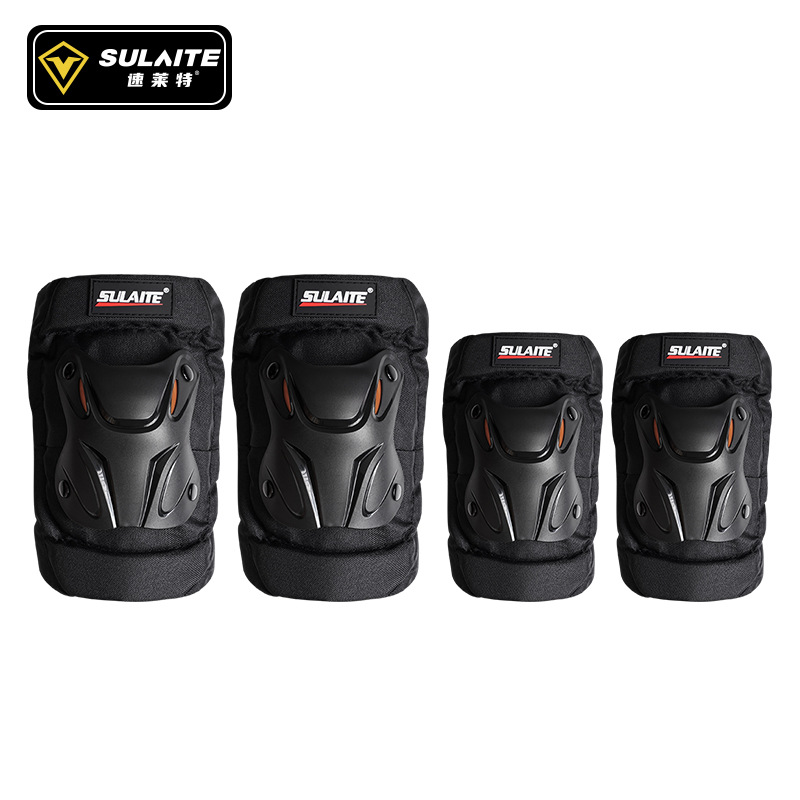 Picture of SULAITE motorcycle riding equipment guards off-road riding anti-knee pads electric motorcycle riding elbow guards