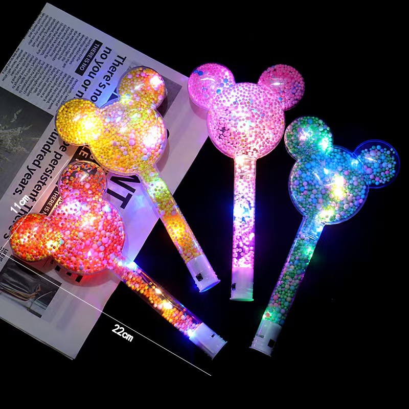 Picture of Douyin's Same Bobo Ball Starry Sky Ball Magic Wand Children's Fairy Wand Toy Glowing Night Market Plaza Hot Selling Wholesale