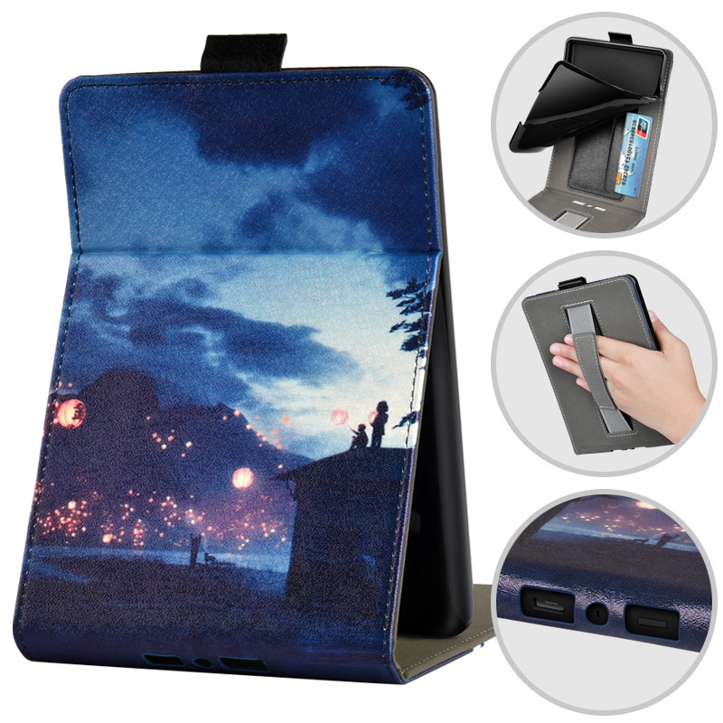Picture of in stock Kindle paperwhite6543 Handheld Case 2024 Youth Edition 6 Inch Painted Leather Case