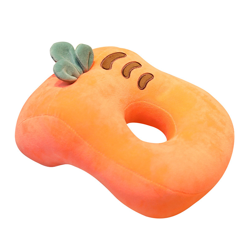 Picture of New breathable nap pillow small doll cute expression plush toy puppet pillow gift spot wholesale