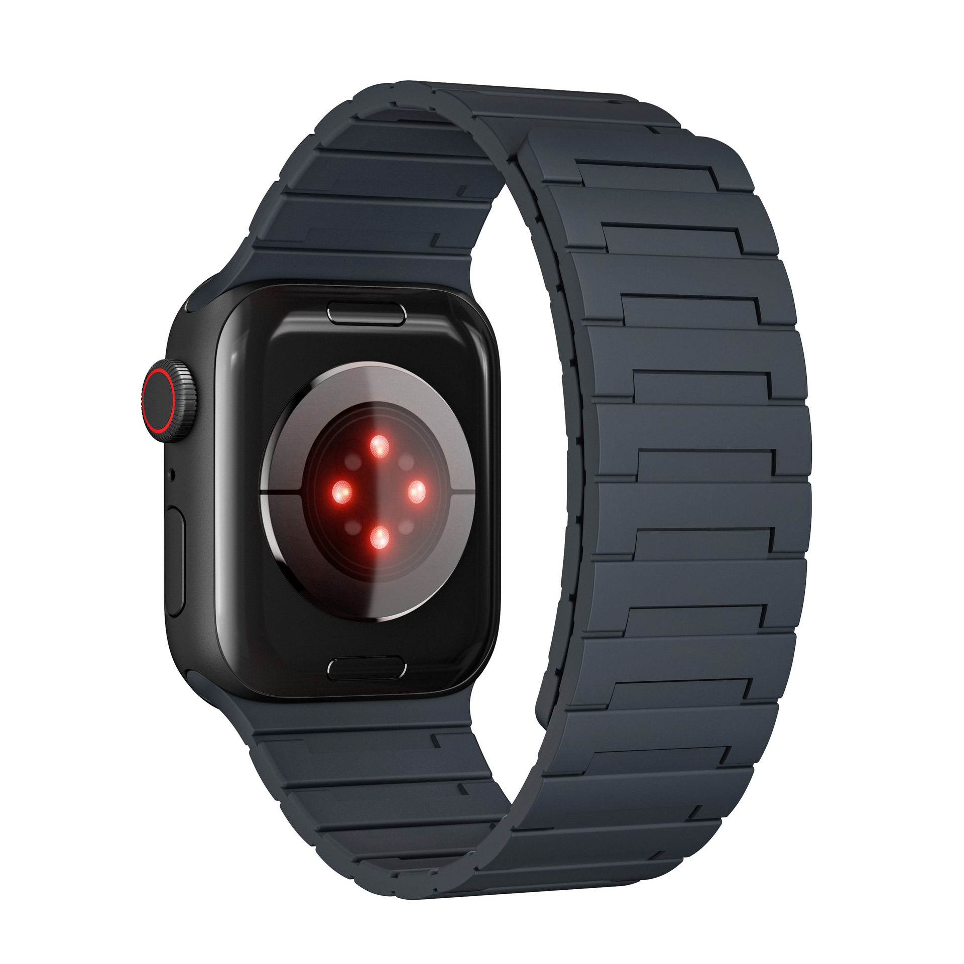Picture of Suitable for Apple Watch Magnetic Silicone Strap Appleiwatchs1-10 Generation Magnetic Loop Strap Baigey