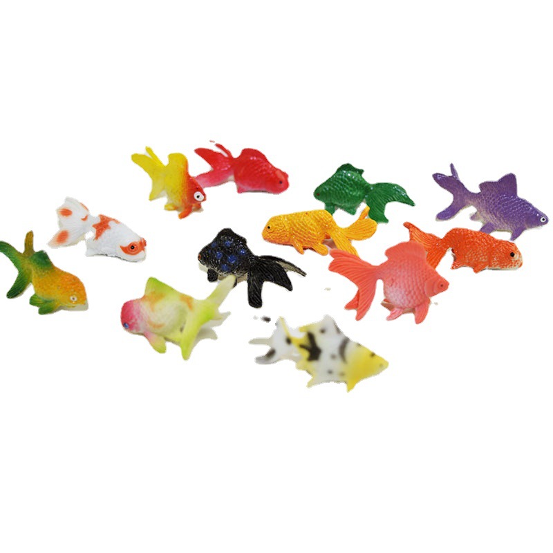 Picture of Children's model toy simulation marine animal goldfish dinosaur plastic toy simulation animal model wholesale