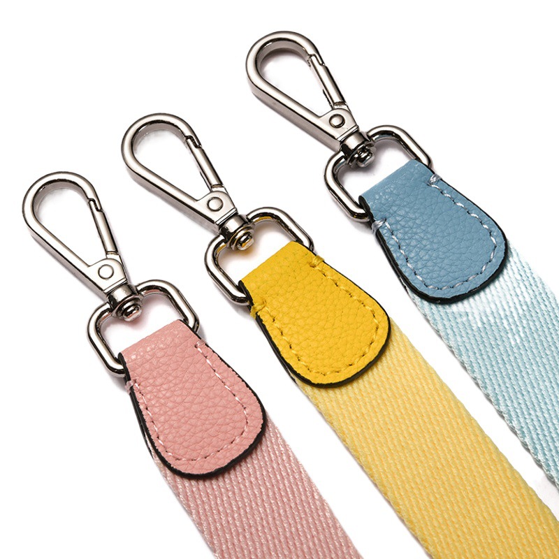 Mahuangshi MHS-F-34 Wide Strap Lightweight Comfortable Full Narrow Side Shoulder Strap Accessories Canvas Backpack Strap Crossbody Solid Color