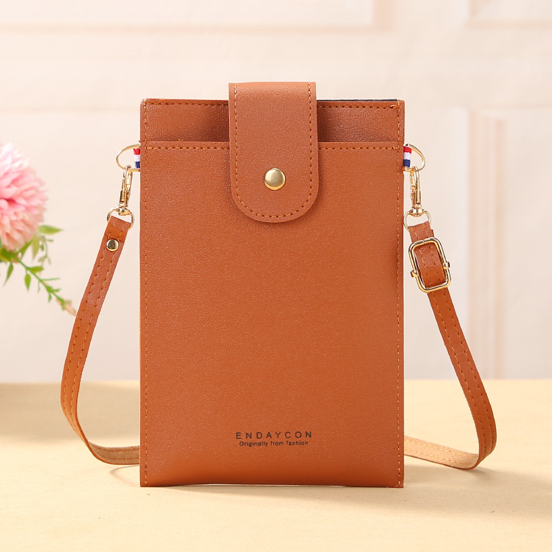 Picture of ENDAYCON 2023 New Mobile Phone Bag Korean Style Multi-card Zipper Crossbody Women's Bag Fashionable Vertical Wallet for Women
