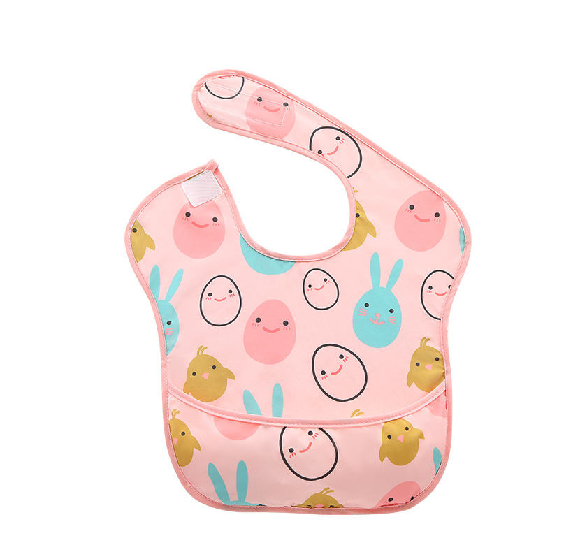 Picture of Spring and summer children's overalls eating anti-dirty artifact baby bib anti-saliva towel baby bib super soft food pocket