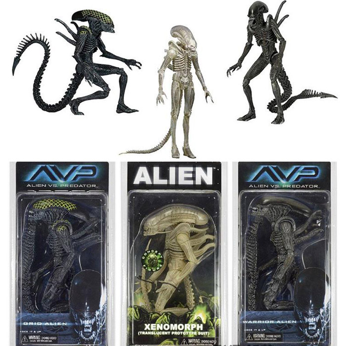 Alien Neca Alien War Iron-Blood Warrior Alien 7Th Wave Avp Alien Action Figure Model