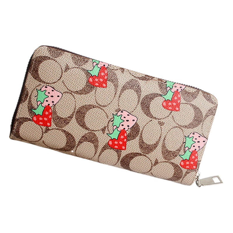 Factory Direct New Long Wallet Card Bag Women's Coin Purse Mobile Phone Bag Clutch Unisex Wallet