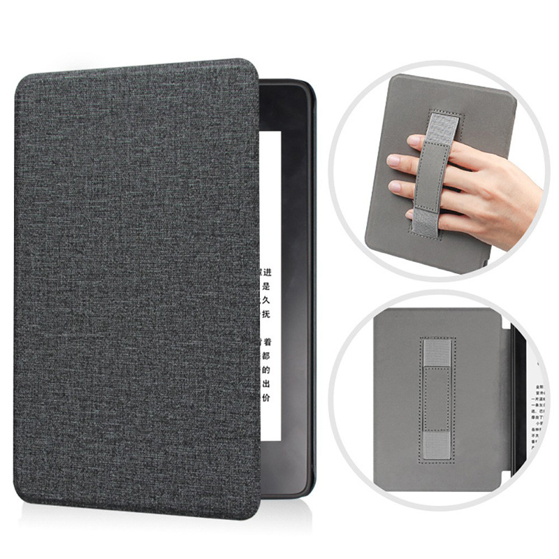 Picture of Suitable for 2024kpw6 Fabric 7-inch Handheld Protective Case Kindle paperwhite12th Handheld Leather Case
