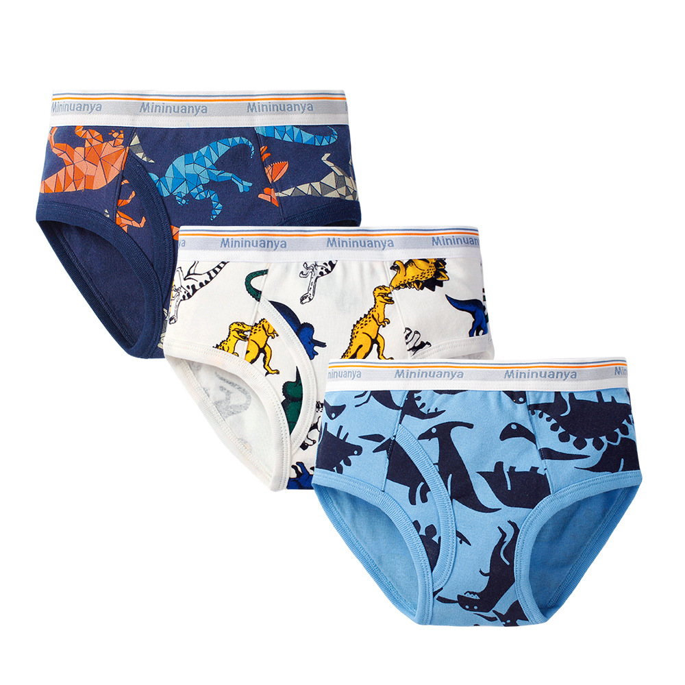 Picture of Children's briefs European and American pure cotton thread baby boy's underwear small and medium-sized children's cartoon breathable boy shorts wholesale