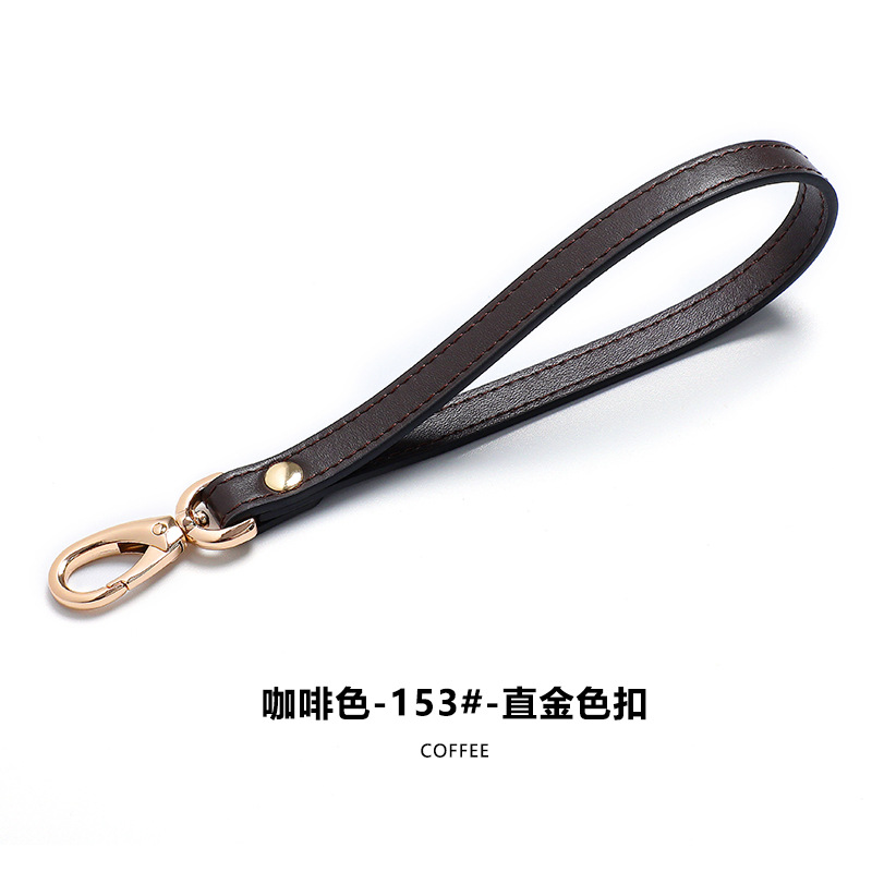 Picture of Women's Bag Accessories Single Buckle Wallet Lanyard Handbag with B- 45 Plain Cowhide Handbag with Bag Replacement Strap