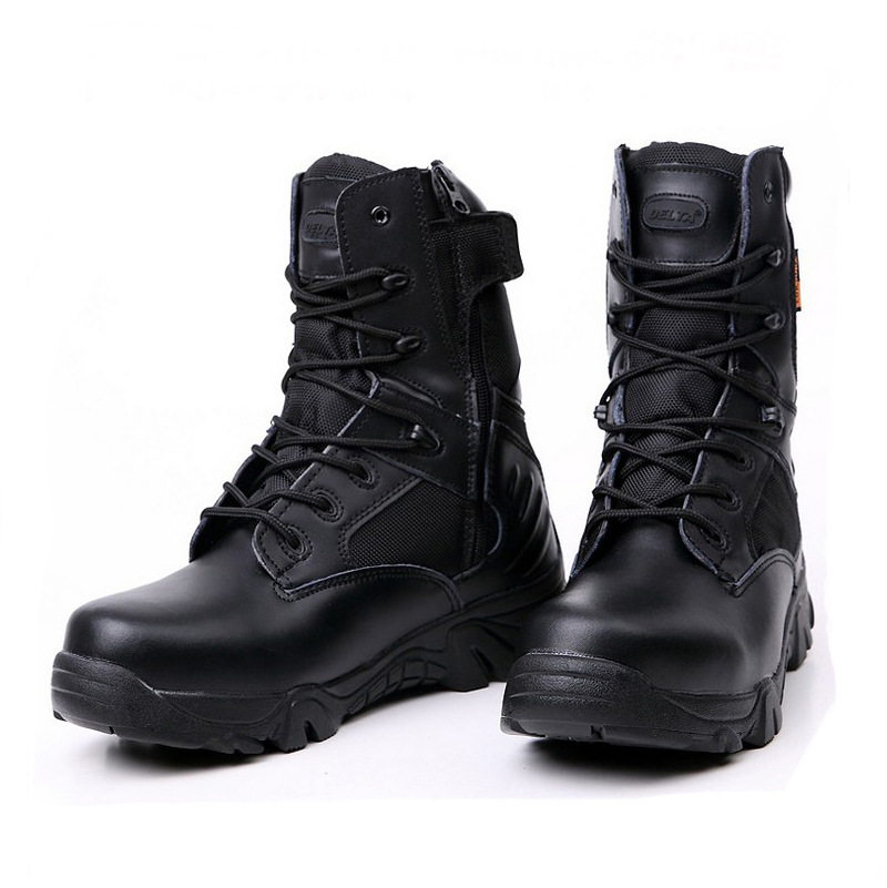 Picture of Cross-border supply of new high-top military boots men's combat boots waterproof Delta desert boots hiking boots spot