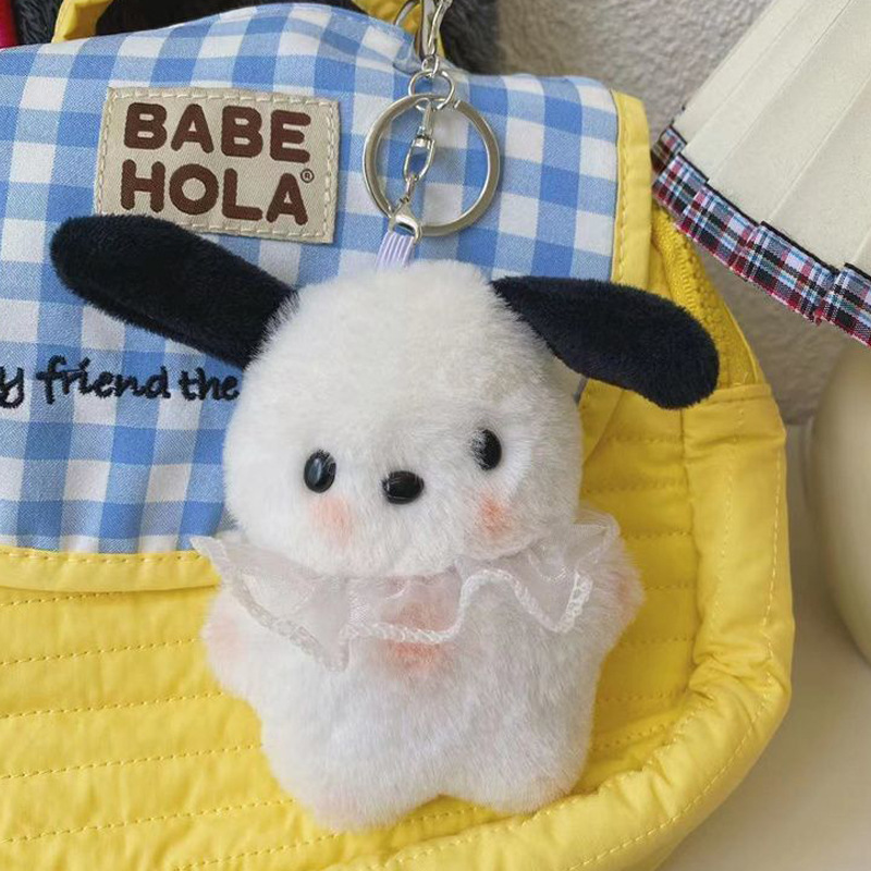 Picture of Cyber Celebrant Pilot Blush Swimming Goggles Pacha Dog Doll Plush Doll Keychain Girl Heart Bag Pendant Gift