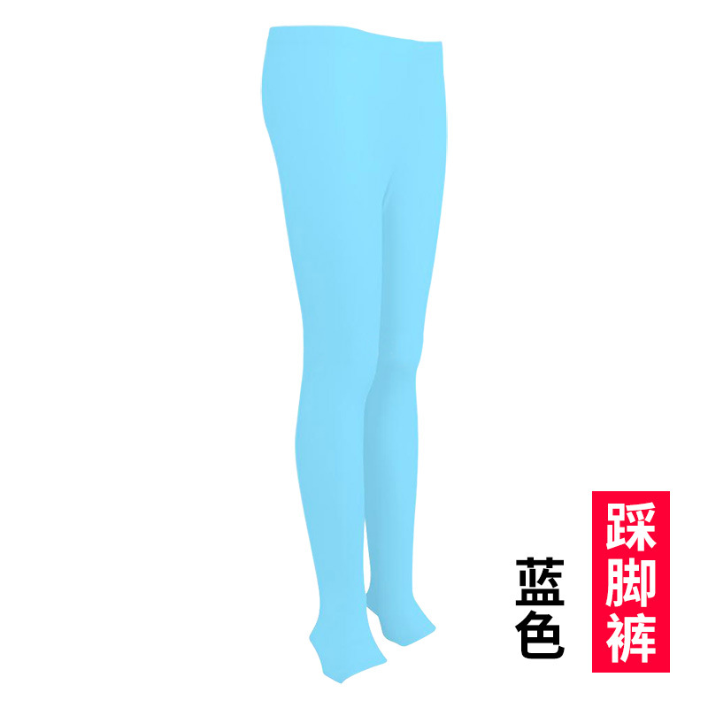 Picture of TYGJ Golf Clothing Women's Sunscreen Pants Summer Thin Ice Silk Leggings Breathable Foot Socks