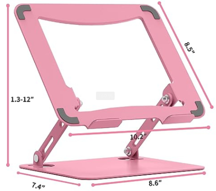 Picture of Multifunctional Metal Desktop Folding Laptop Cooling Bracket Storage Tablet Laptop Stand