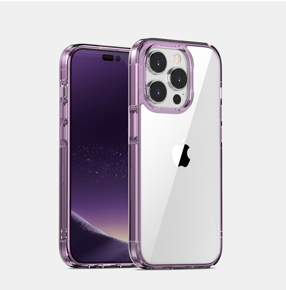 Picture of Mobile Phone Case for Apple 14Pro Max Transparent New Style iPhone14 Protective Case for Airbag Anti-drop Case for 14Pro