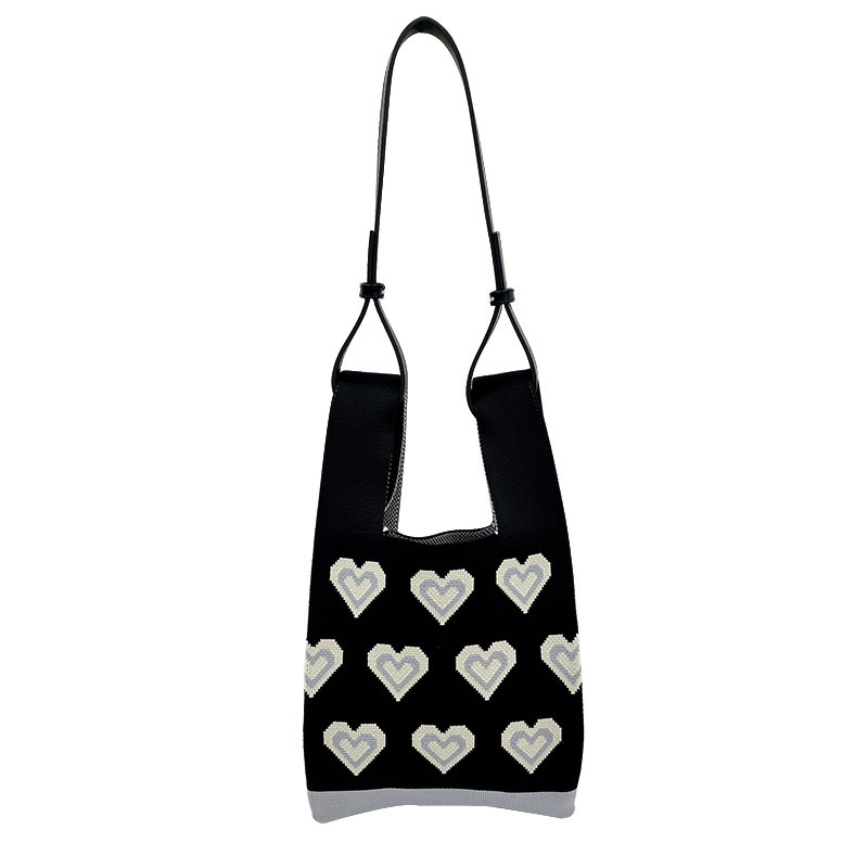 Picture of Adjustable Bag Strap Niche Design Knitted Shoulder Bag Crossbody Bag PU Leather Handbag Shoulder Strap Replacement Accessories