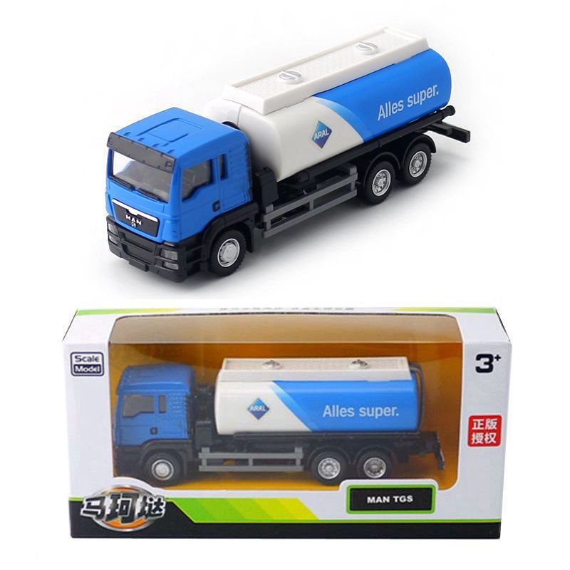 Picture of Marco 1:64 Alloy Toy Truck Model Scania Man Engineering Vehicle Mixer Fire Truck Container Truck