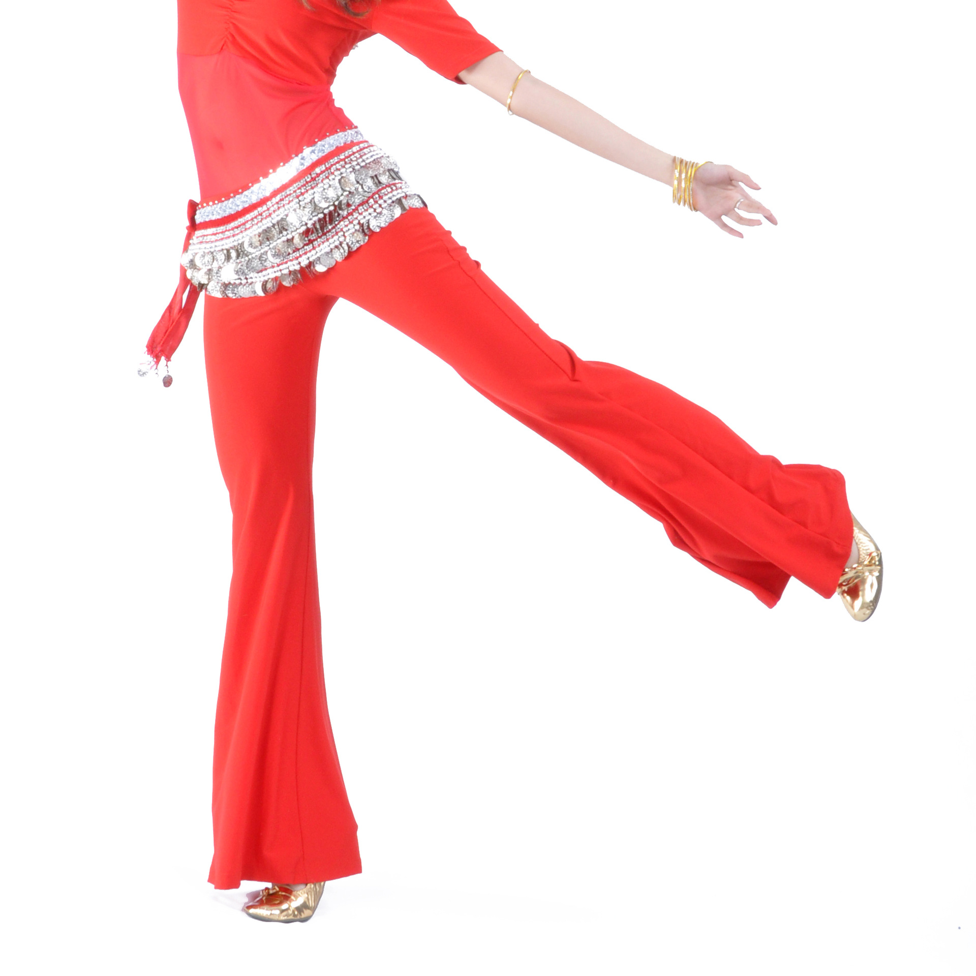 Picture of Dancer 039# practice pants belly dance pants belly dance practice pants dance pants practice pants