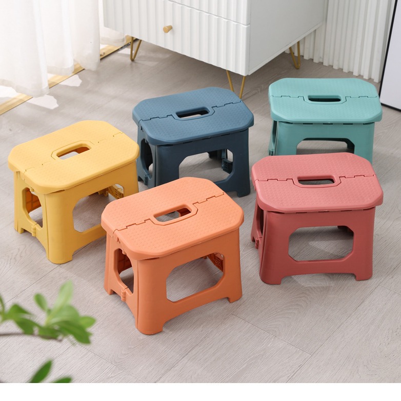 Picture of New Internet Celebrity 2023 Modern Casual Outdoor Portable Wholesale Plastic Mazar Bench Small Stool Folding Stool