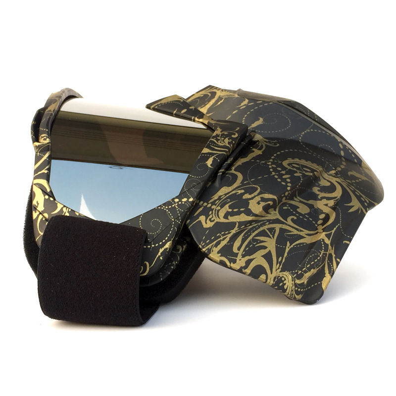 Picture of Factory direct supply retro mask goggles off-road motorcycle racing goggles outdoor riding glasses ski goggles
