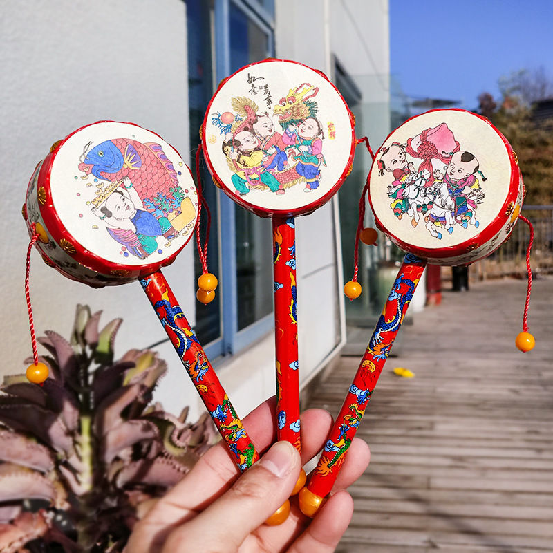 Picture of Newborn baby sand hammer rattle early education puzzle hand bell baby grip training toys 0-6-8-12 months children