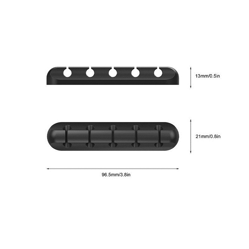 Picture of Data Cable Storage Cable Organizer Desktop Small Gift Cable Organizer Headset Storage Cable Solder Car Silicone Cable Organizer