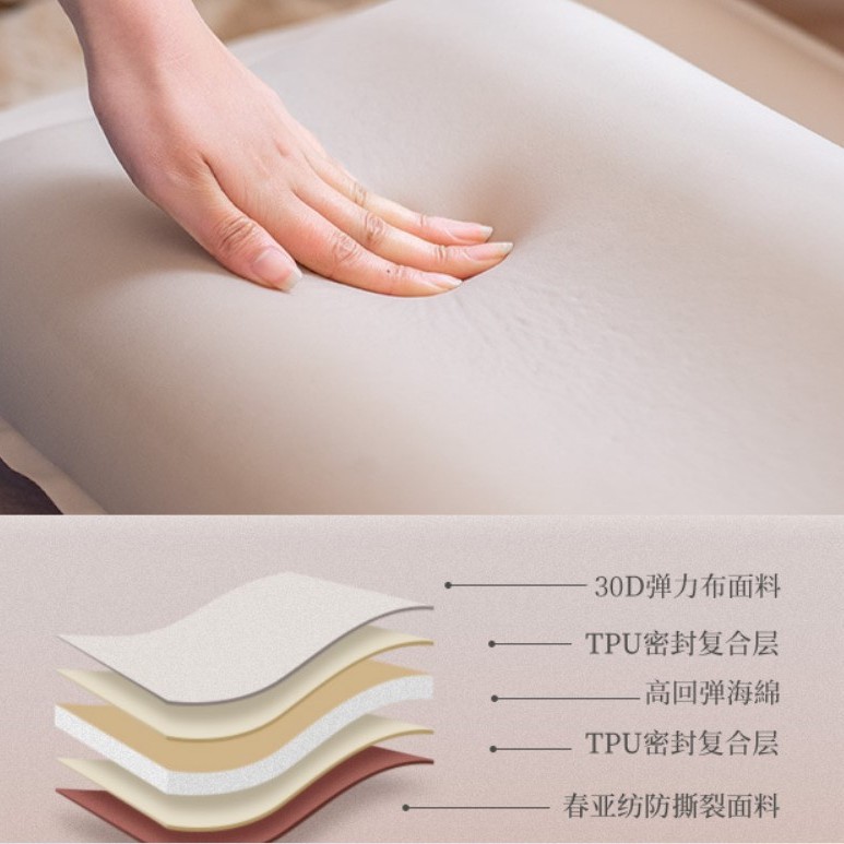 Picture of Sports Outdoor Inflatable Pillow Outdoor Supplies Pillow Protector Neck Pillow Chair Cushion Headrest Office Waist Pillow
