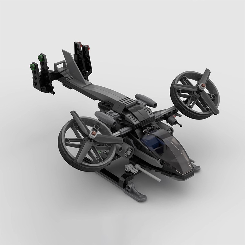 Picture of Compatible with Lego MOC-87032 assembled building blocks AVATAR AVATAR helicopter small particle model gift