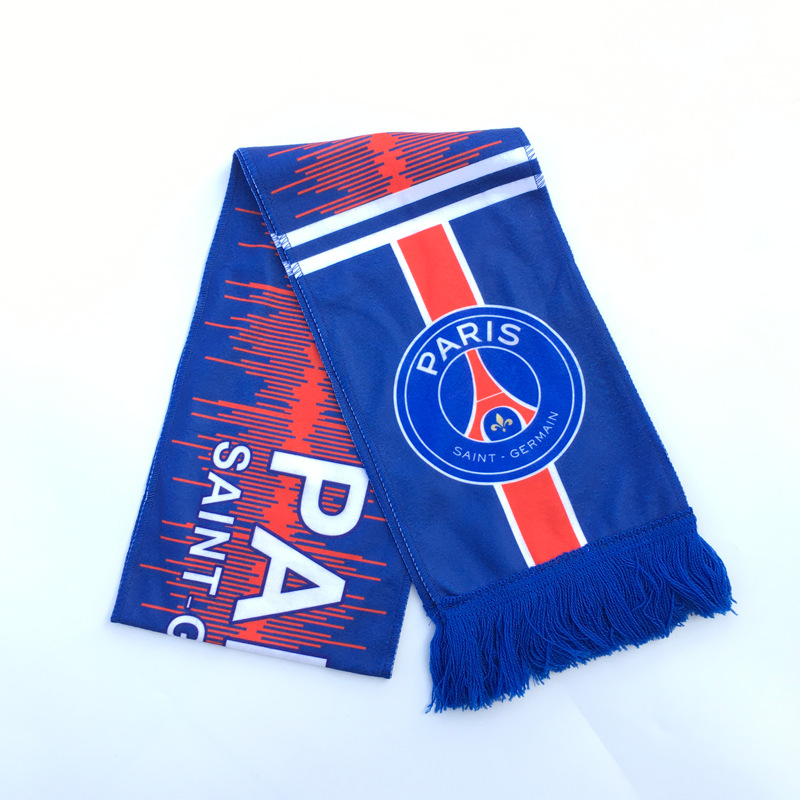 Picture of Fan Supplies Messi Youwen Imperial Horse International Ac Milan Paris Scarf Football Fan Cheer Autumn and Winter Warmth