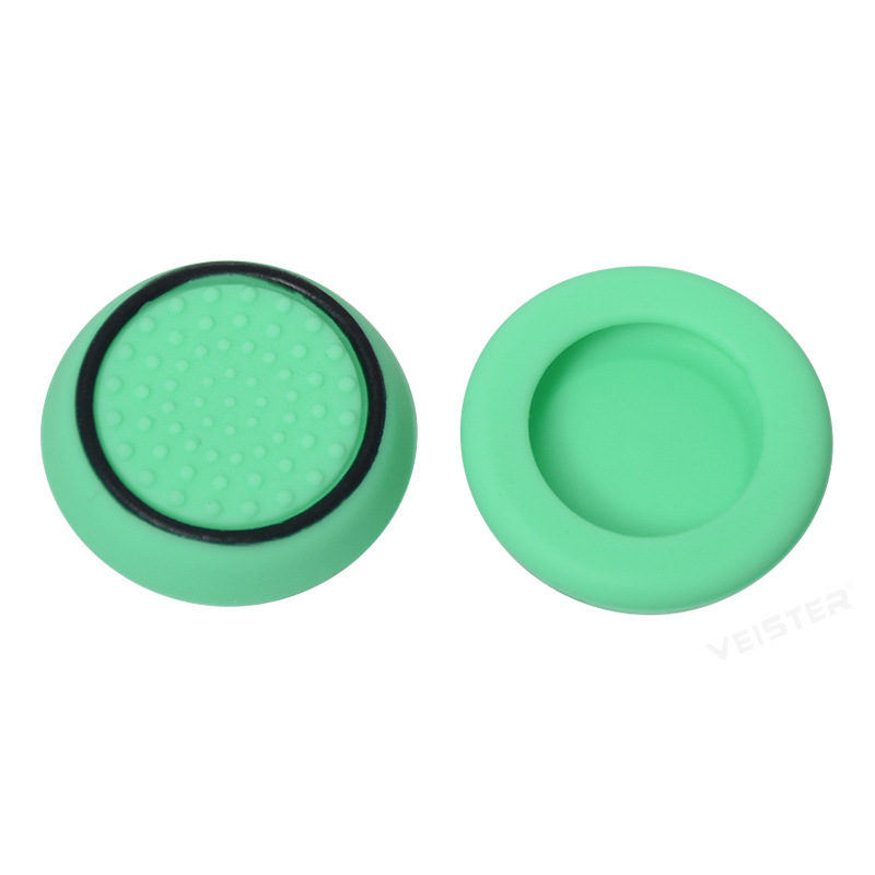 Picture of Ps4 Rocker Cap Xbox/Ps5 Game Console Mushroom Head Protection Key Cap Two-Color Handle Silicone Cap Luminous