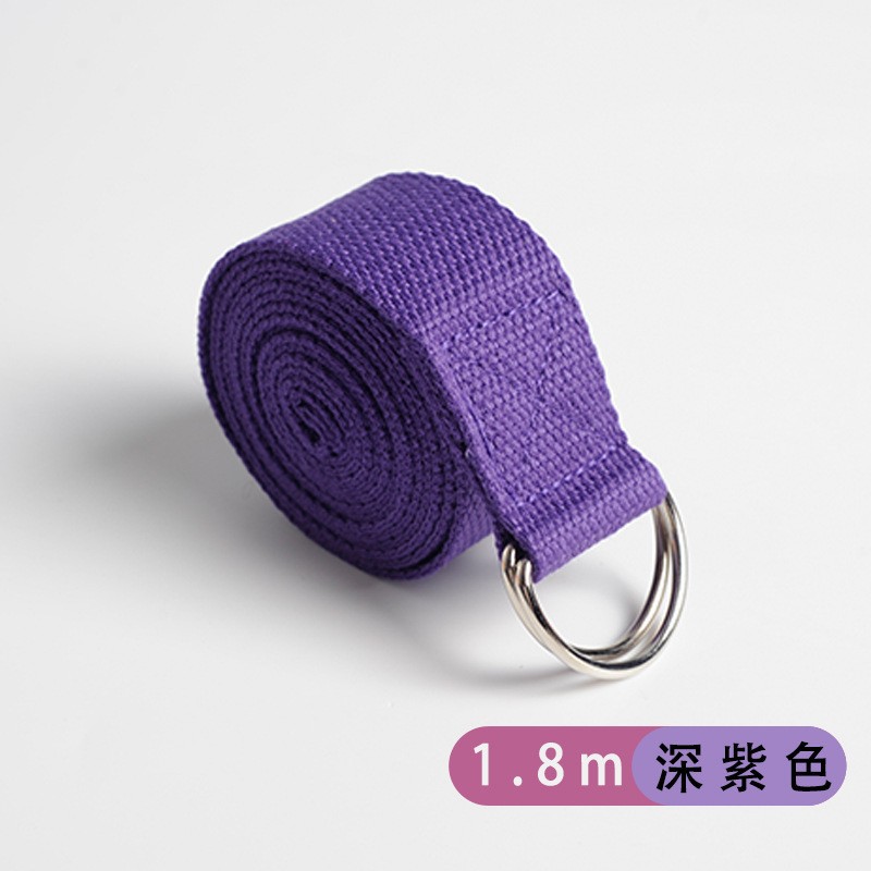 Picture of Wholesale Yoga Stretch Belt 1.8m Polyester Cotton Extended Beginners Stretch Stretch Yoga Auxiliary Supplies