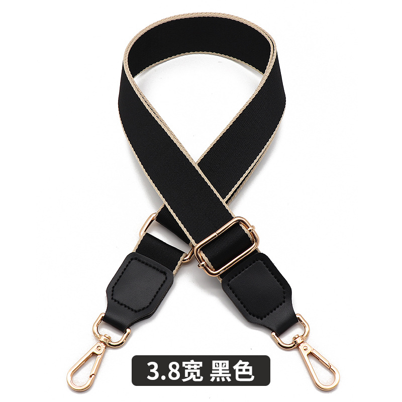 Picture of New Polyester-Cotton Pure Color Replacement Shoulder Strap Wide Versatile Shoulder Strap Bag Strap Single Shoulder Crossbody Women's Bag Adjustable Accessories