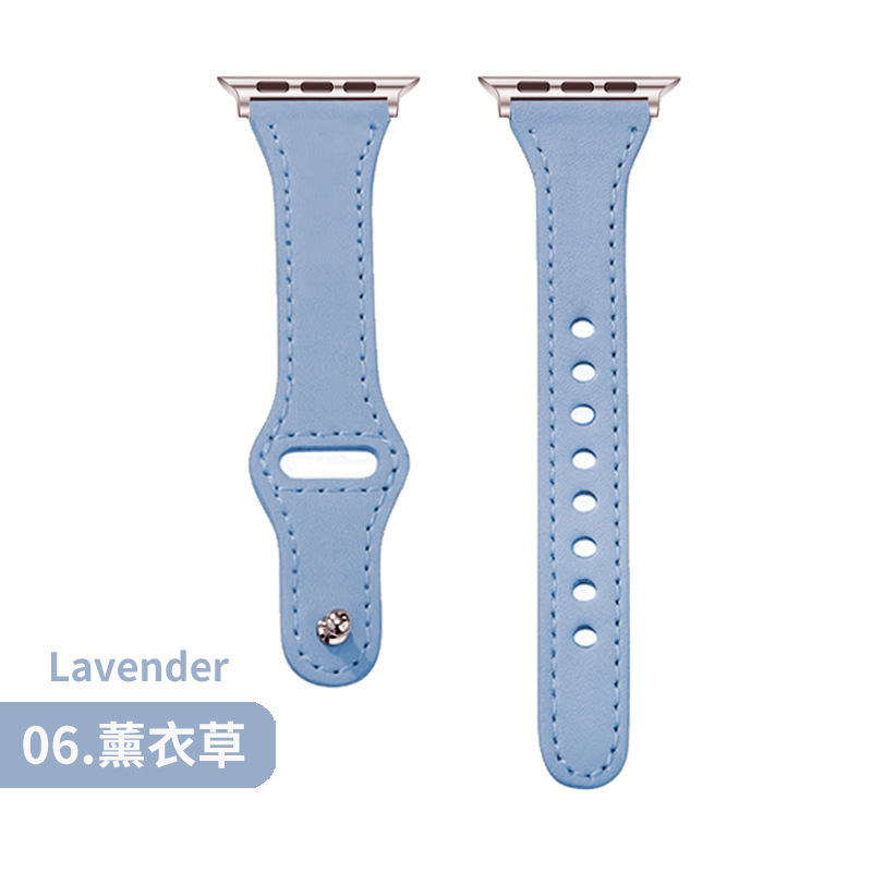 Picture of Suitable for Apple Huawei Watch Strap Applewatch Smart Watch Retro Business First Layer Genuine Leather iWatch Buckle