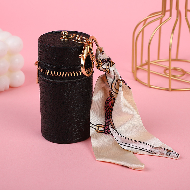 Picture of Bags for Women 2025 New Retro Presbyopia Leather Keychain Leather Mini Lipstick Bag Qiao Headphones Coin Pendant Bag