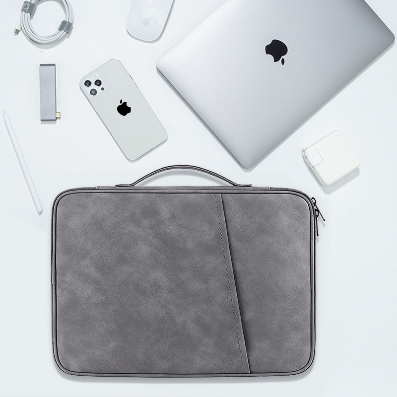 Picture of iPad Computer Bag Protective Case 12.9 Inch 10.8 Satchel Liner Bag Tablet Bag Cosmetics Bag Satchel