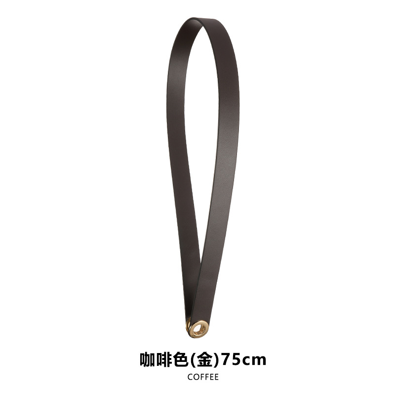 Picture of Ma Huangshi MHS-B-41 H family herbag shoulder strap single purchase accessories bag liner modification underarm leather wide bag strap
