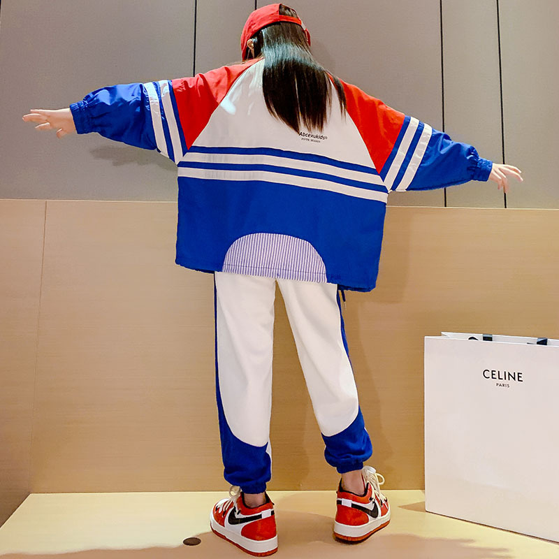 Picture of Girls' jacket spring and autumn 2022 new Korean style western style children's autumn baseball uniform girls' sports children's clothing top