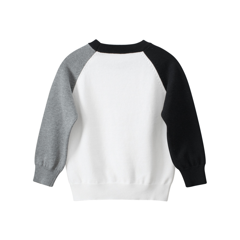 Picture of 27kids Korean version of children's clothing sweater spring new children's clothing sweater men's baby clothes a generation of hair
