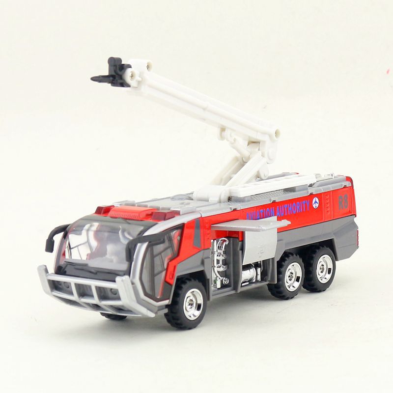 Picture of Tiado Airport Fire Truck Firetruck 119 Alloy Model Children's Toys Steam Back Force Acousto-optic Bulk