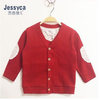 Picture of Boys and Girls Knitted Top Cardigan Spring and Autumn New Comfortable and Good Wear Baby Knitted Sweater Long Sleeve Jacket
