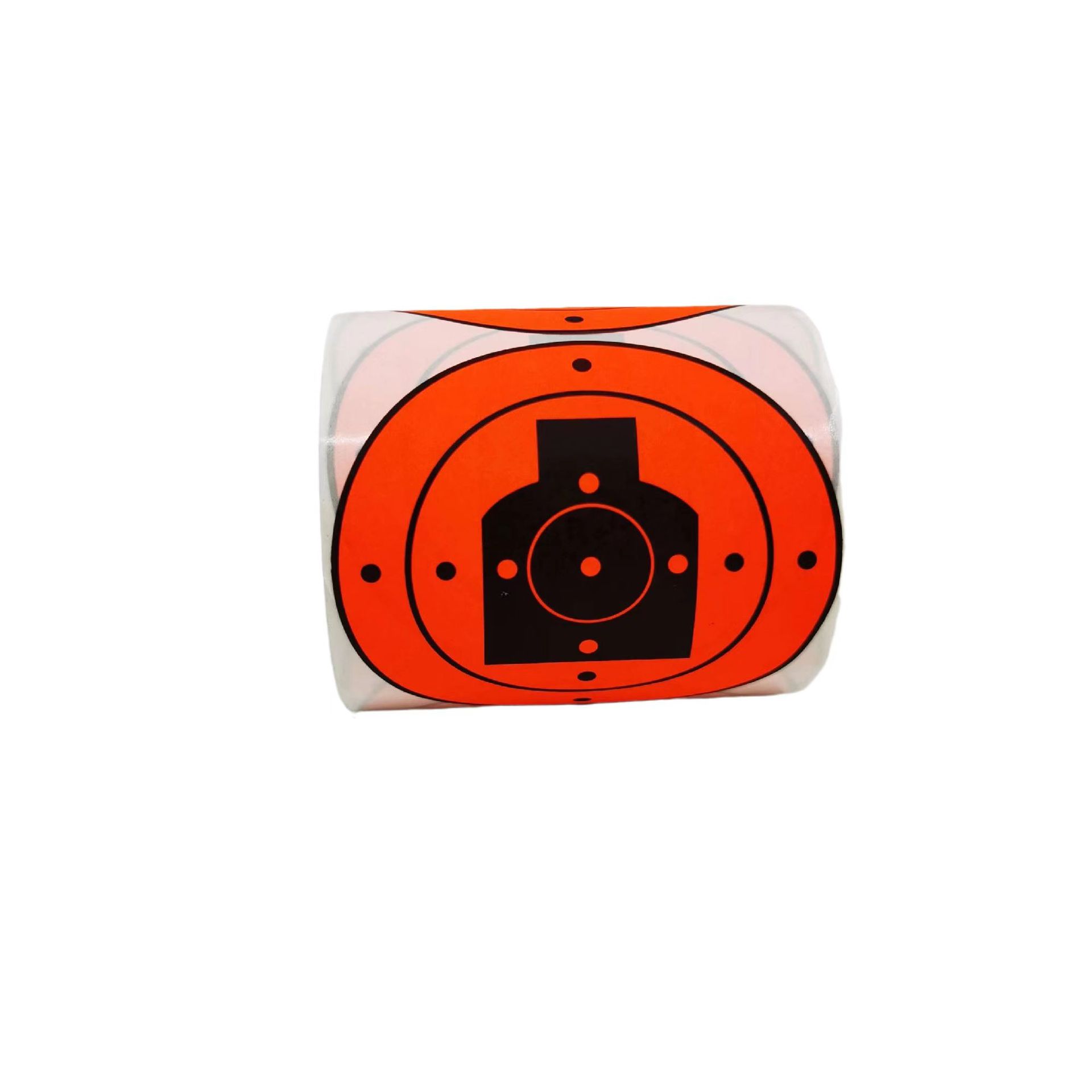 Picture of Shooting target paper wholesale 200 sheets/roll training site outdoor self-adhesive half-body humanoid sticker ring slingshot practice