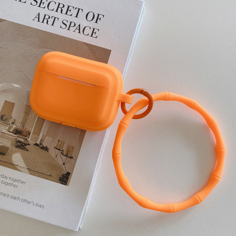 Picture of Suitable for Silicone Simple Airpods4 Protective Case Soft Shell Airpods2 Generation Protective Case Headphone Protective Case