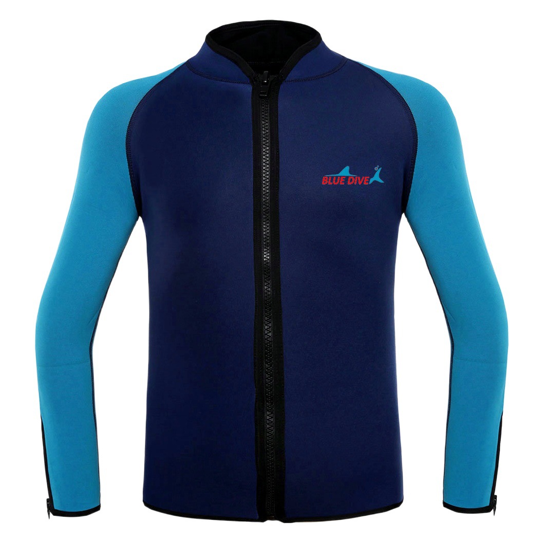 Diving Suit Men's 2mm Quick-Drying Sun Protection Jellyfish Suit Surfer Suit Slimming Hot Spring Split Swimsuit Long Sleeve Trousers